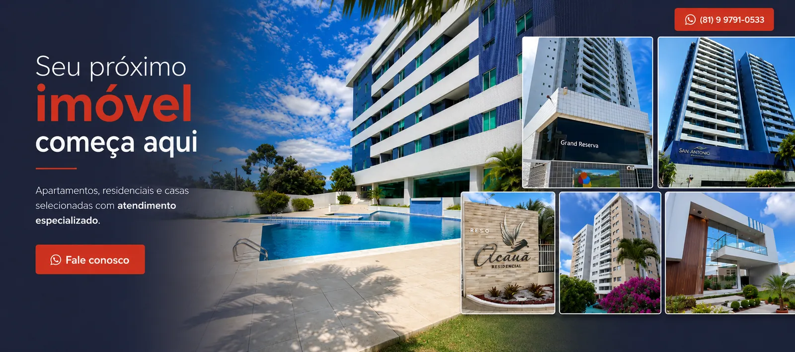 Romero Imóveis: seu próximo imóvel começa aqui. Apartamentos, residenciais e casas selecionadas com atendimento especializado em Caruaru e região